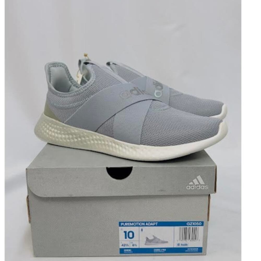 adidas‎ Women's Puremotion Adapt Running Shoe, Halo Silver Metallic, 10